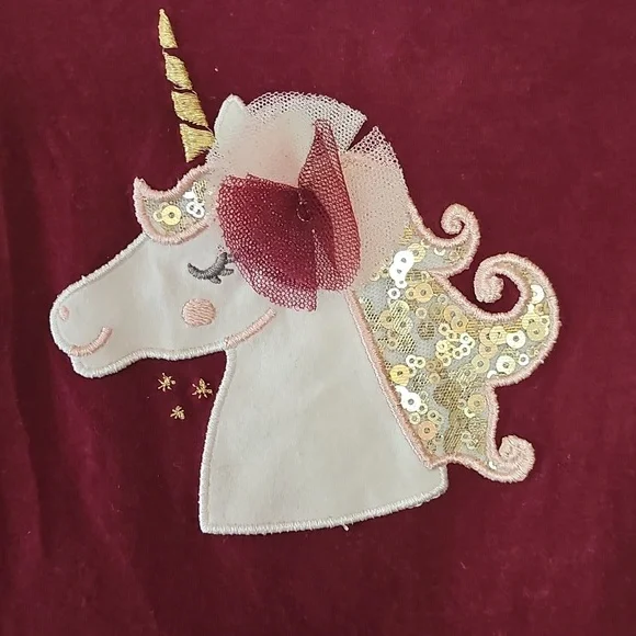 Bonnie Baby Red and Gold Dance Costume - Picture 9 of 9